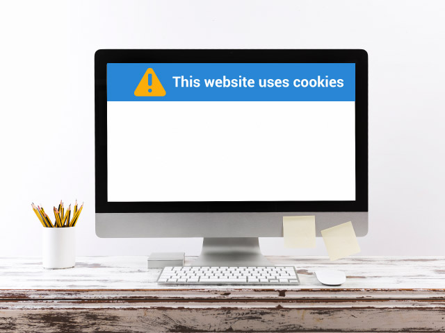 GDPR: “this website uses cookies”