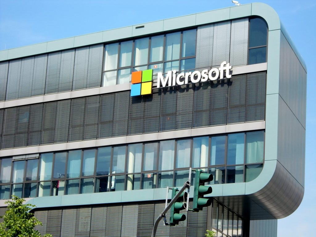 siège de l'entreprise Microsoft