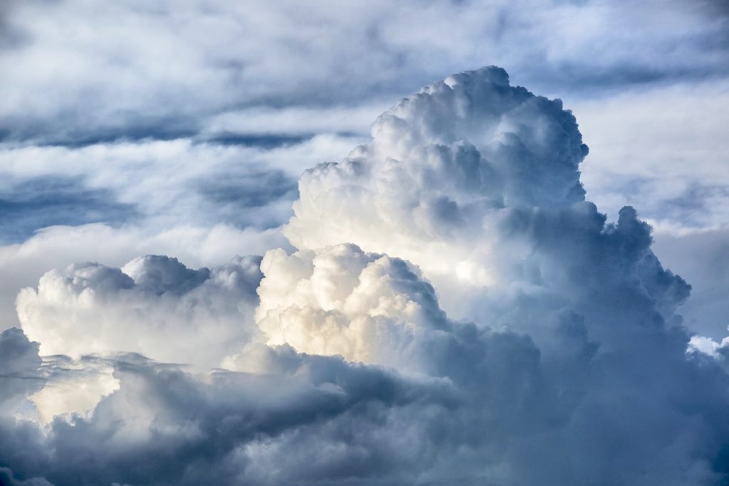 nuage vu du ciel