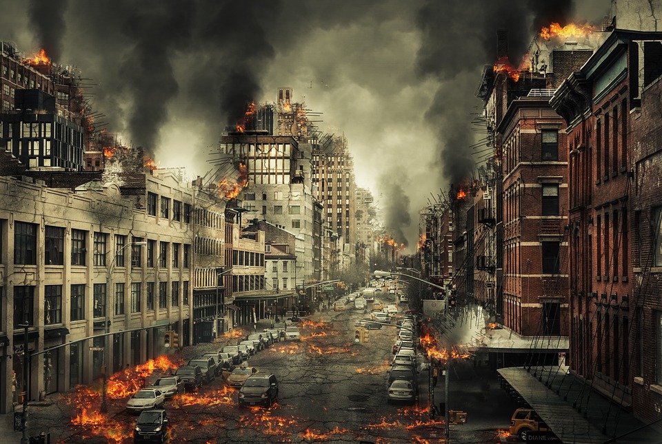 city destroyed