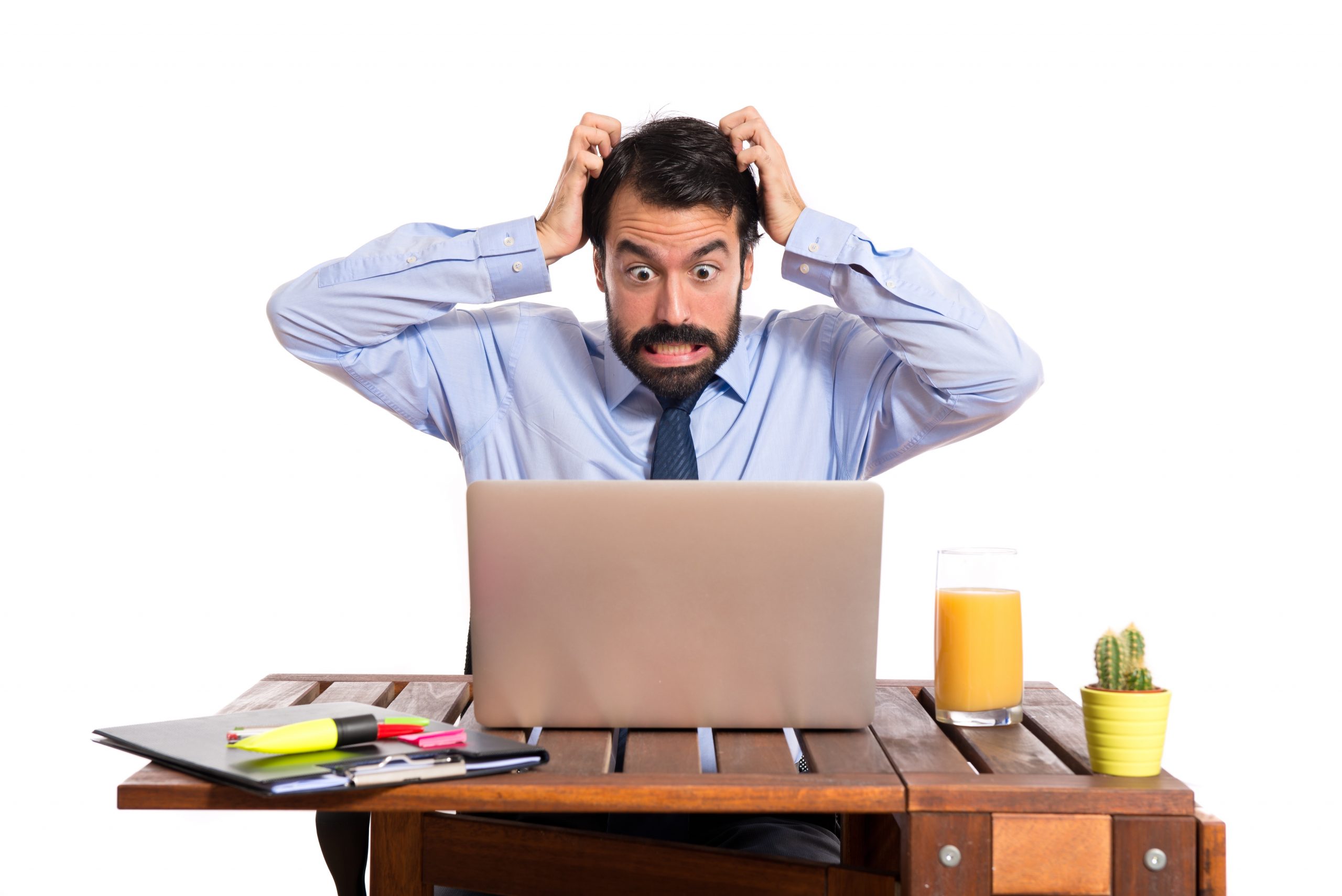 The effects of a dysfunctional website
