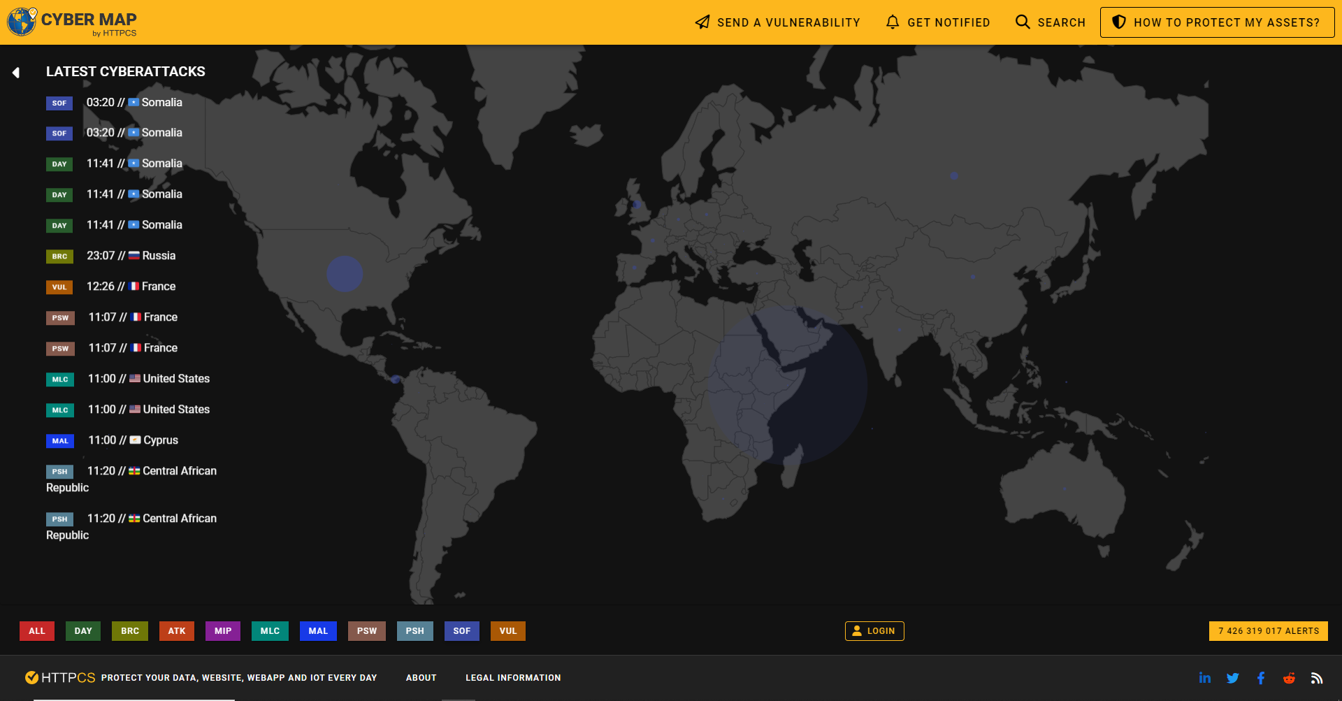 La CyberMap HTTPCS : un outil précieux pour la cybersécurité