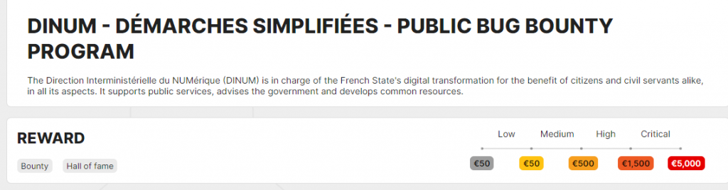 Bug Bounty de "Démarches Simplifiées"