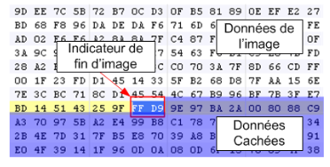 Stéganographie par structure du fichier